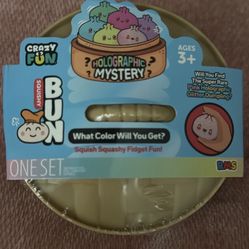 Squishy Bun Holographic Mystery Toy