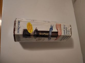 Aero press coffee maker