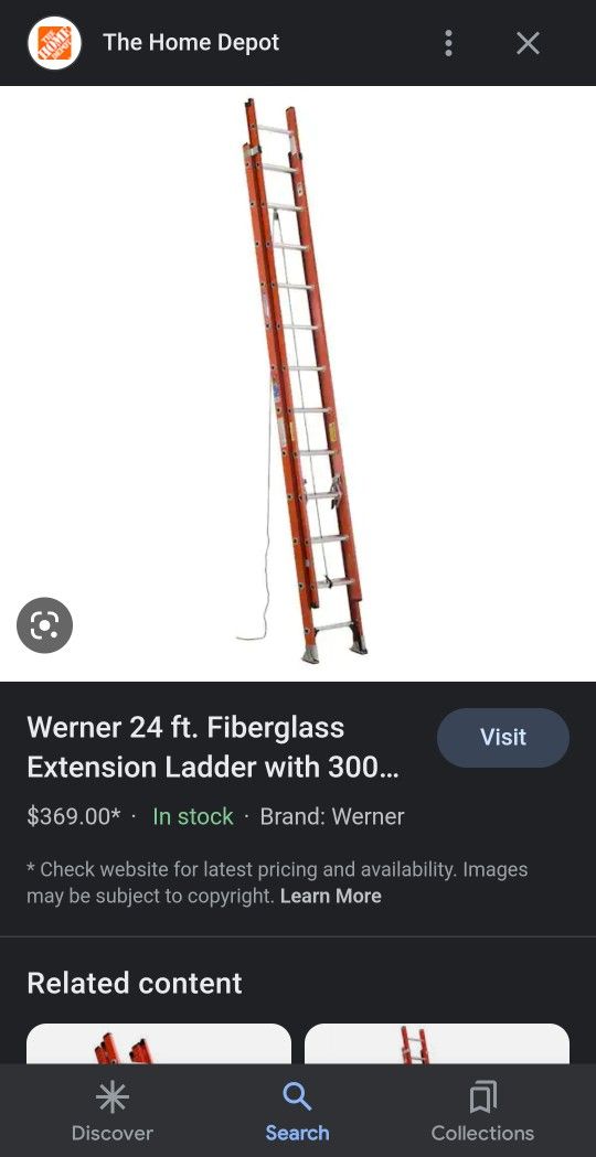 24ft EXT ladder