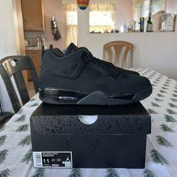 Jordan 4 Retro Black Cat (2025) Size 11