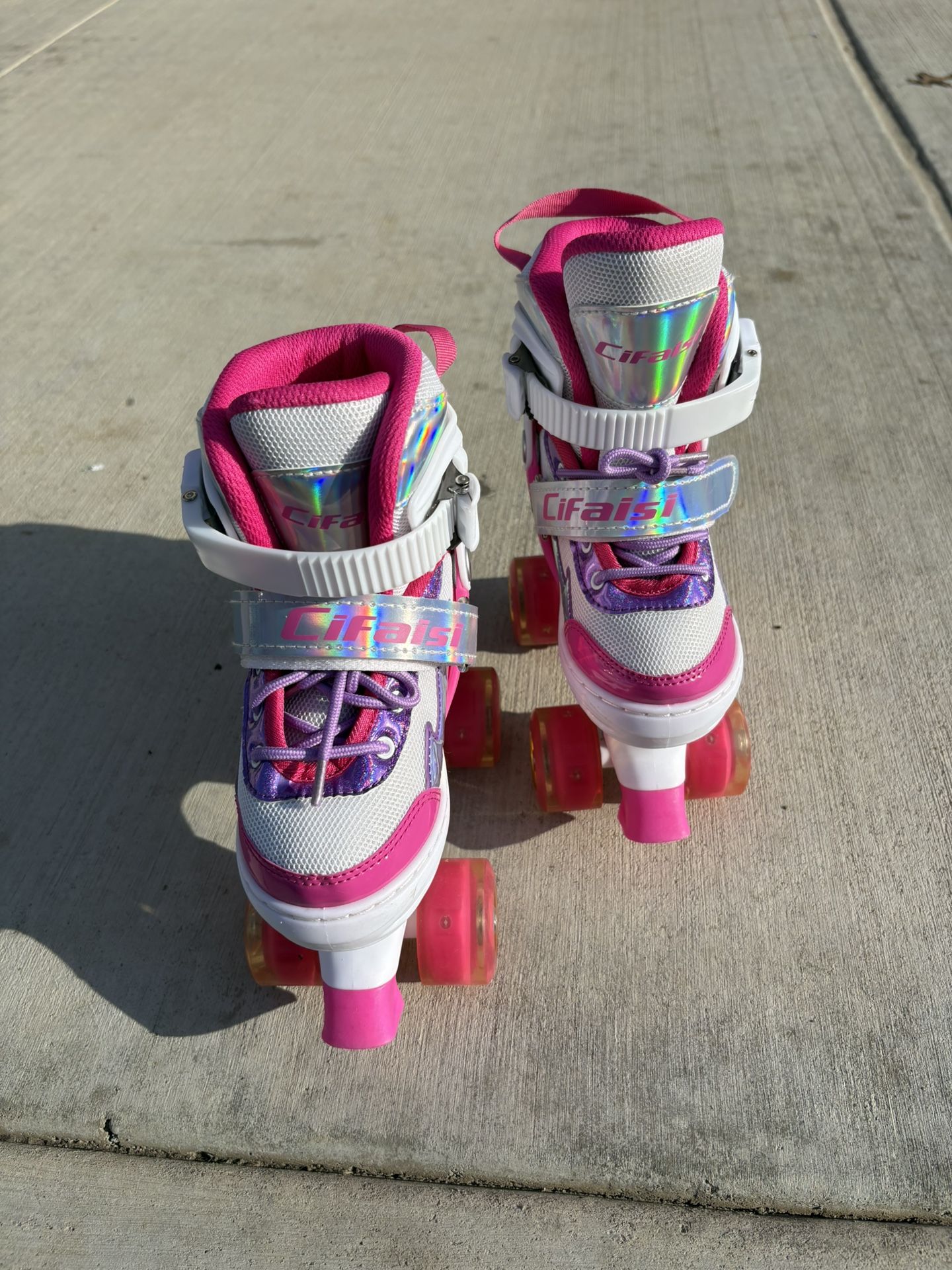 Girls Light Up Skates Small Kids