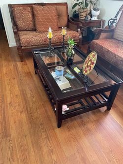 Sofa and coffe table