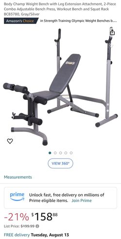 Body champ adjustable bench hotsell