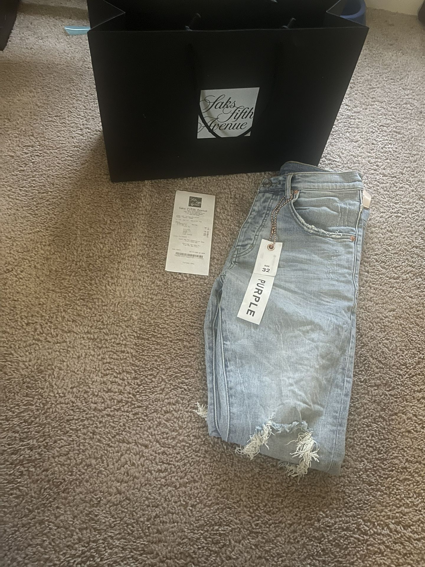 Purple Jeans Sz 32