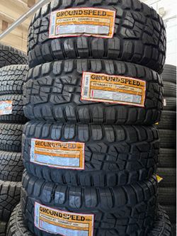 225/65/R17 marca  GROUNDSPEED XT las 4 llantas instaladas y balanceadas
