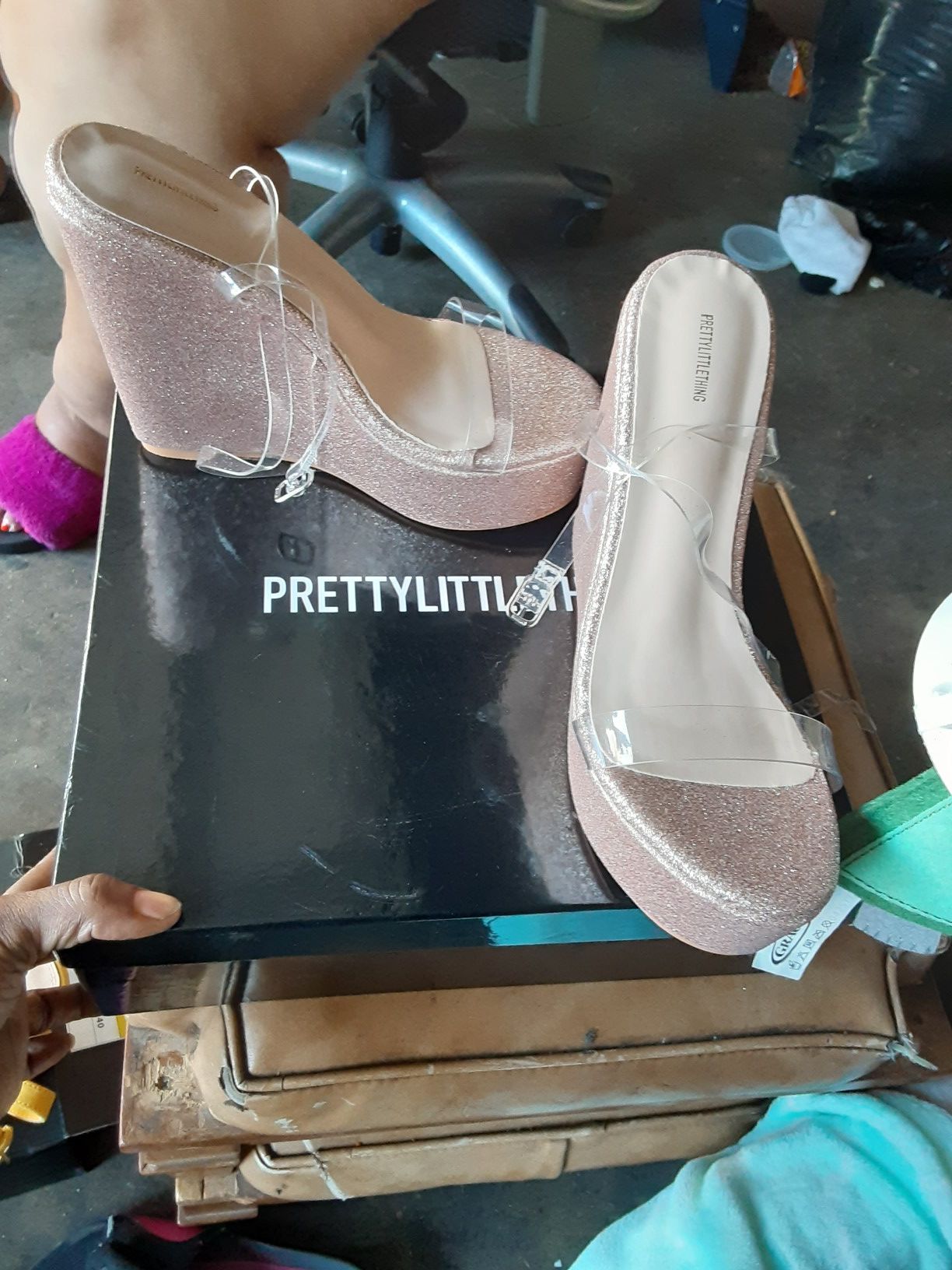 Sparkling wedges 7 $20