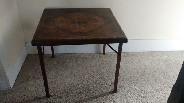 Vintage Samson Wooden Folding Card Table For In Pendleton Ky Vintage Samson Wooden Folding Card Table