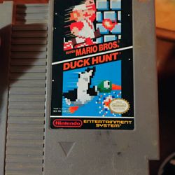 Nintendo Super Mario Bros Duck Hunt Cartridge
