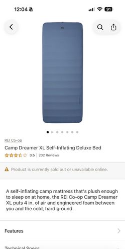 Camp dreamer sleeping pad