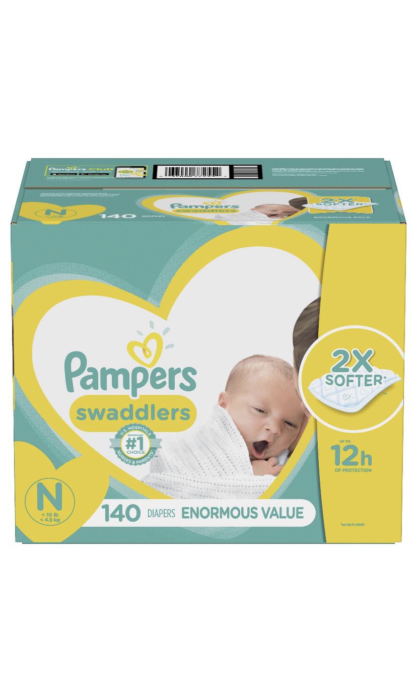 Pampers disposable diapers enormous pack - New Born Size (Pick Up Only)