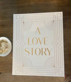 A Love Story Coffee Table Photo Album