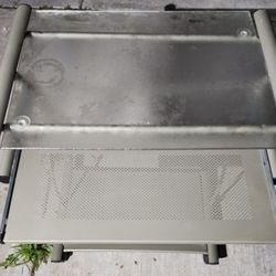 Transparent Tempered Glass Laptop Table Sofa Table