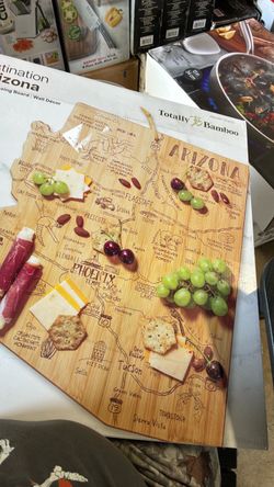 Totally Bamboo Arizona State Charcuterie Board