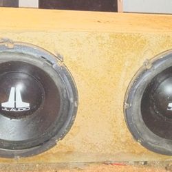 Speaker Box For 10 Inch SubWoofers