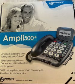 Amplified telephone