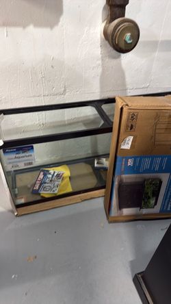 55 gallon aquarium with stand