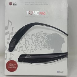 NEW LG HBS-770 V2 Tone Pro Wireless Headphones Neckban Bluetooth  (BLACK)
