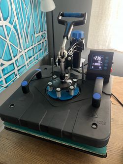 Amazon heat press with extra attachments