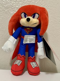 DC X Sonic the Hedgehog 9'' Knuckles As Superman Plush