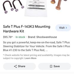 Safe T Plus Mounting Bracket