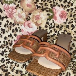 Gold metallic snake print strappy sandals with heel