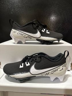 Nike Vapor Edge Speed 360 2 Football Cleats Black White DA5455-001 Mens Size 8.5