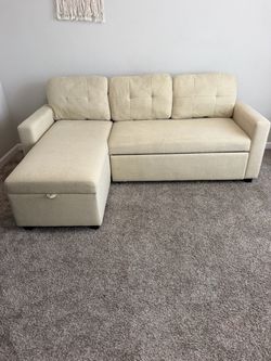 Cream couch