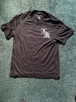 Black and White True Religion Tee S