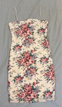 Forever 21 floral bodycon