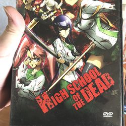 Mint Condition: High School of the Dead Anime DVD, English Dub, Japanese, rare, full season