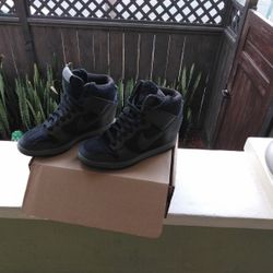 Beautiful Black Nike Hi Dunk