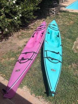 2kayaks 110 cash for both them