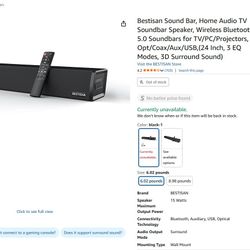 24-Inch Soundbar