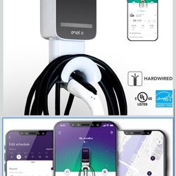 uiceBox 40 Smart Electric Vehicle (EV) Charging Station with WiFi - 40 amp Level 2 EVSE, 25-Foot Cable, UL & Energy Star Certified, Indoor/Outdoor Use
