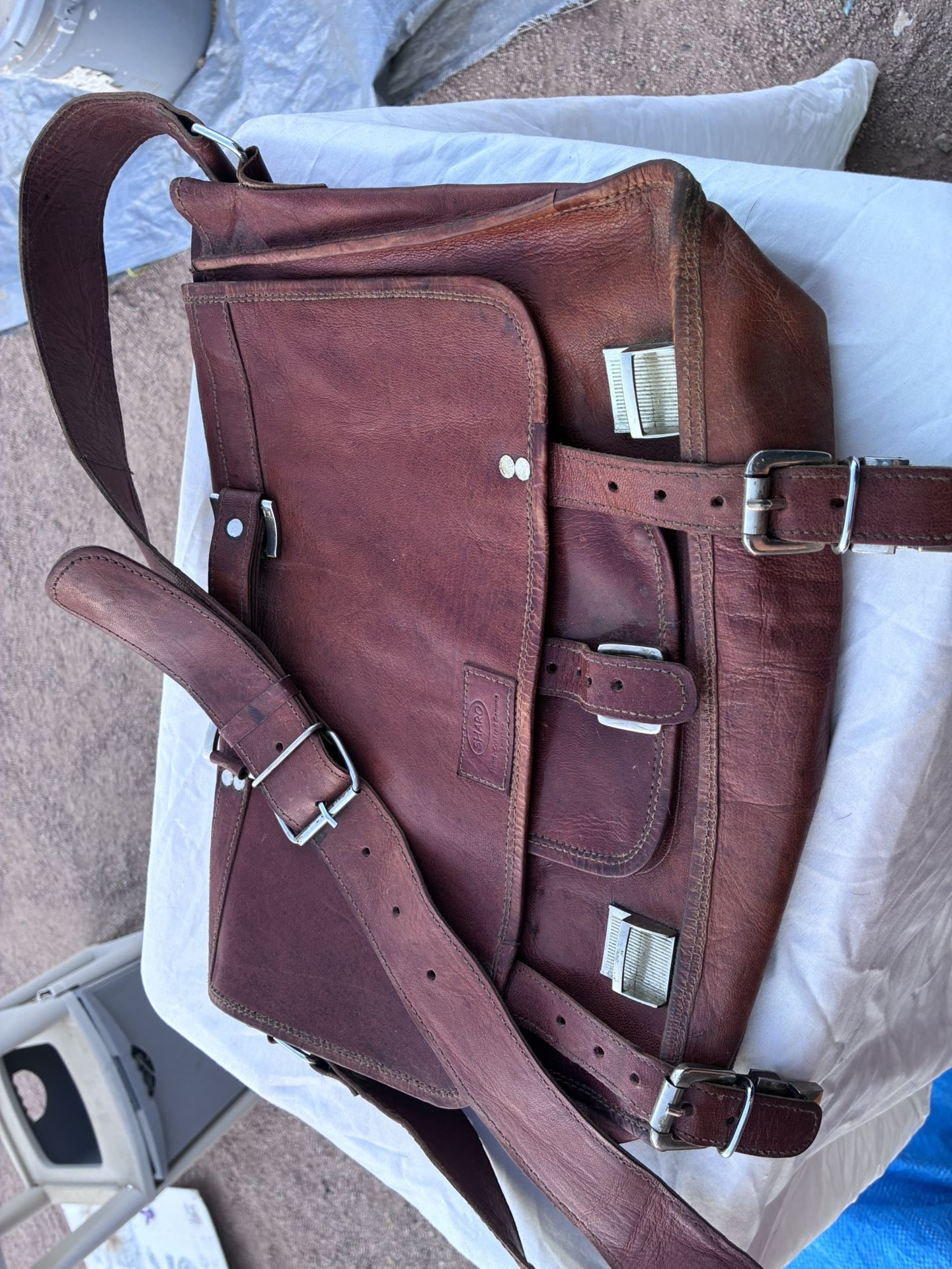 Men’s Leather Shoulder Bag