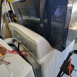 Washer, Dryer,  Microwave 