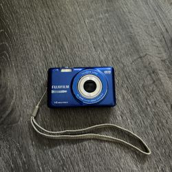Rare Blue Fujifilm FinePix JX500 Digital Camera 
