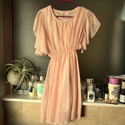 Light Pink Sun Dress