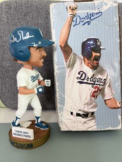 LA Dodgers Kirk Gibson SIGNED 2012- 1988 WS Championship Bobblehead