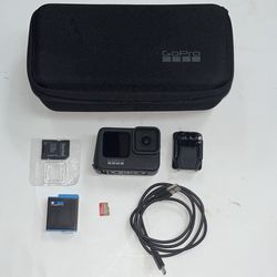 Go Pro Hero 9, With Case, Charger, Battery, 128GB SanDisk Memory Card And Adapter, In Great Condition 