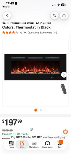 Electrical fire place
