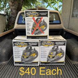 NEW Stinger 2.5 Gal. 1.75 Peak HP Shop Vacuum Wet Dry Vac w/Filter Bag, Hose & Attachments *$40 Each*