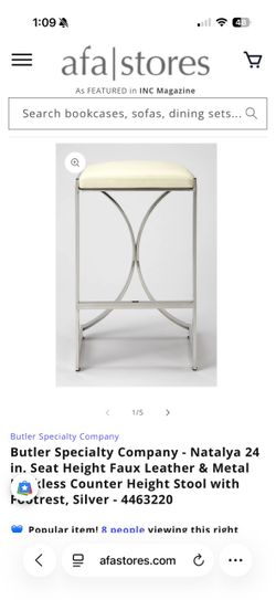 Butler Specialty Natalya Counter Height Stool