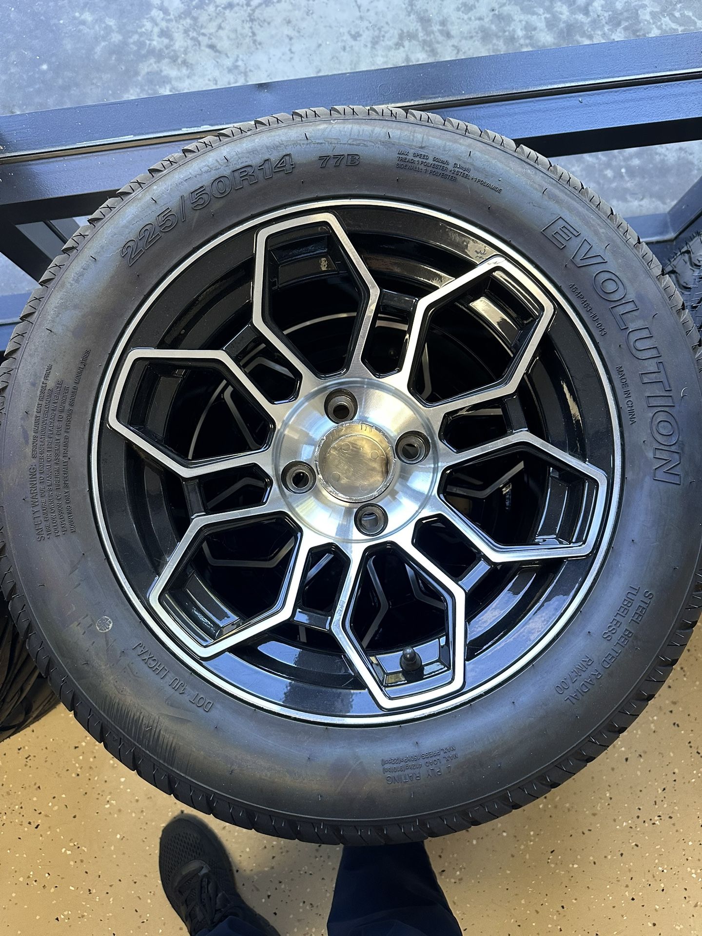14" Golf Cart Rims 