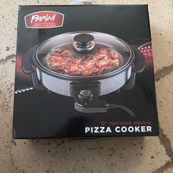 Brand New 12” Pizza Non Stick Electric Cooker