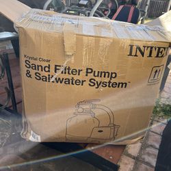 Intex Sand Pump Filtration Unit. 