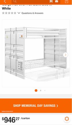 Cargo Full Bunk Bed