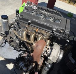 fully built B series turbo swap