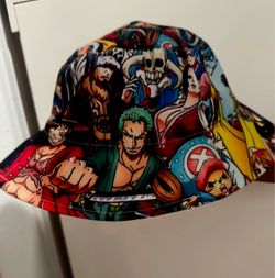 “One Piece anime bucket hat”