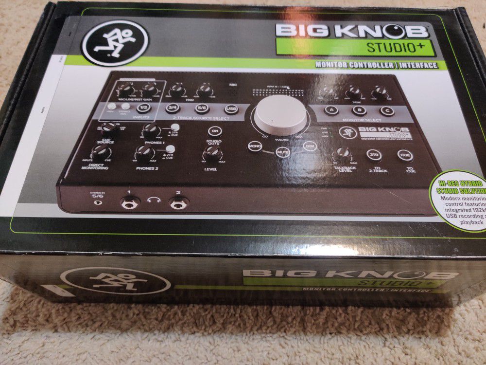 Big Knob Studio Plus Interface + Monitor Controller 